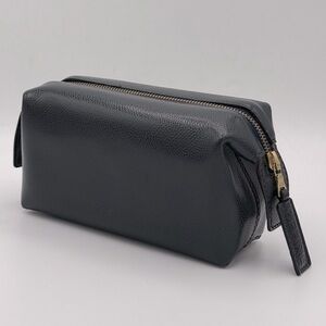 Celine Navy Blue Leather Pouch w/ Red Interior – Unused - ✅ Authentic!